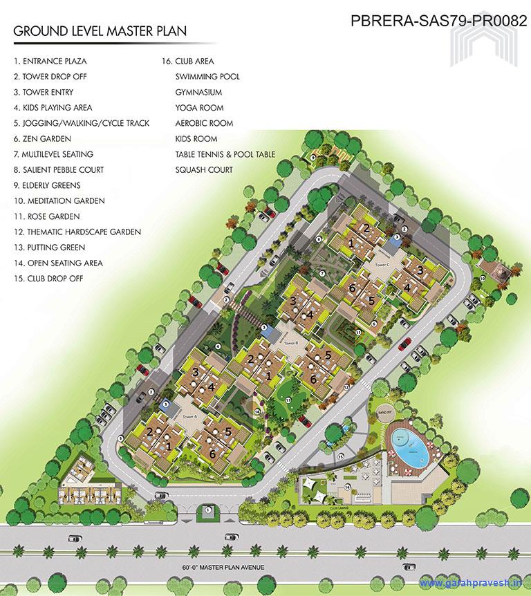 Site Plan SUSHMA Grande NXT