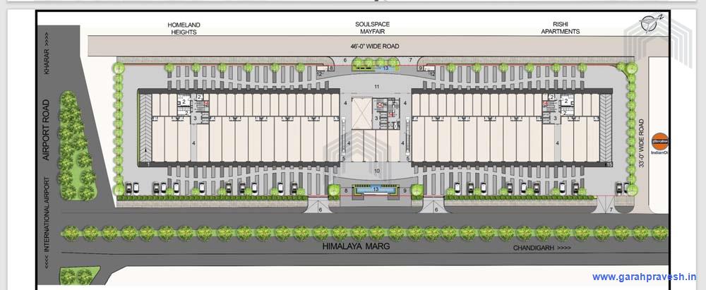 Site Plan Jubilee Walk