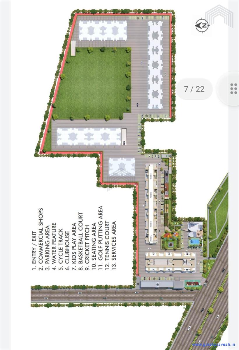 Site Plan Escon Primera