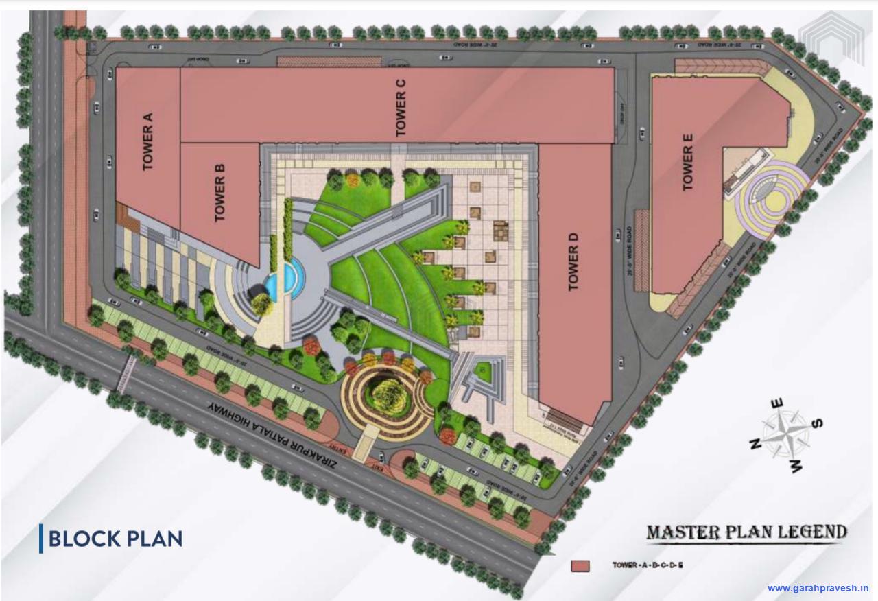 Site Plan HLP Social Square