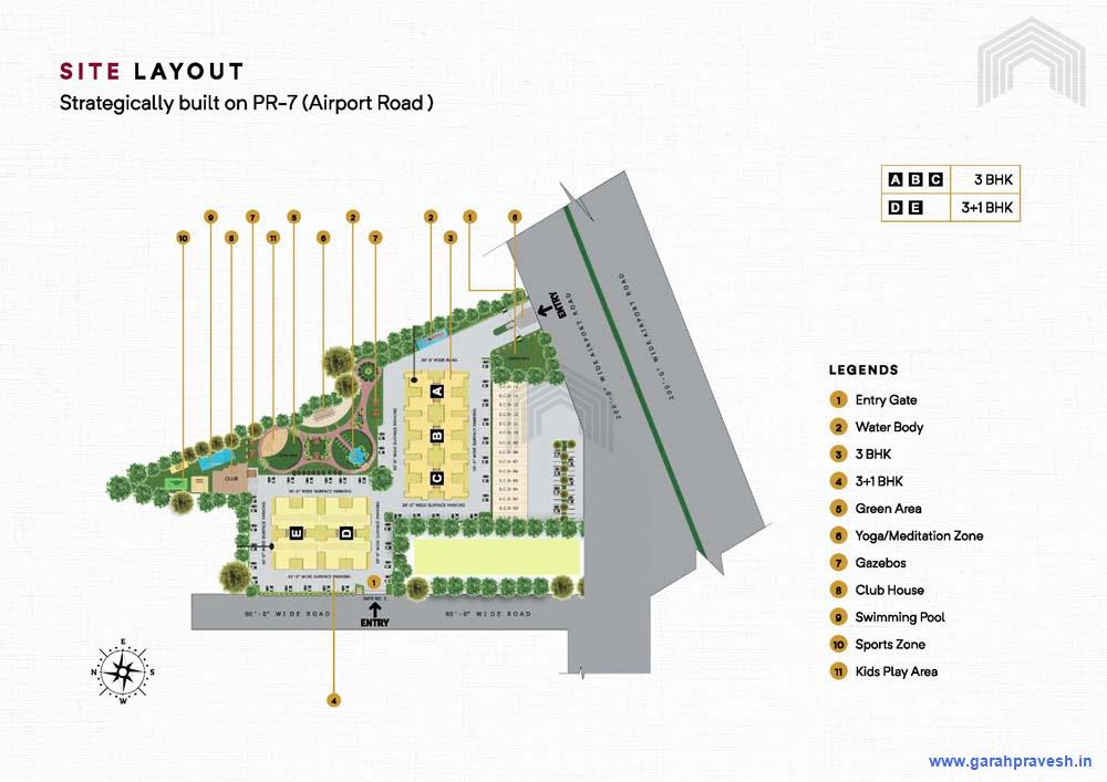 Site Plan EL SPAZIA