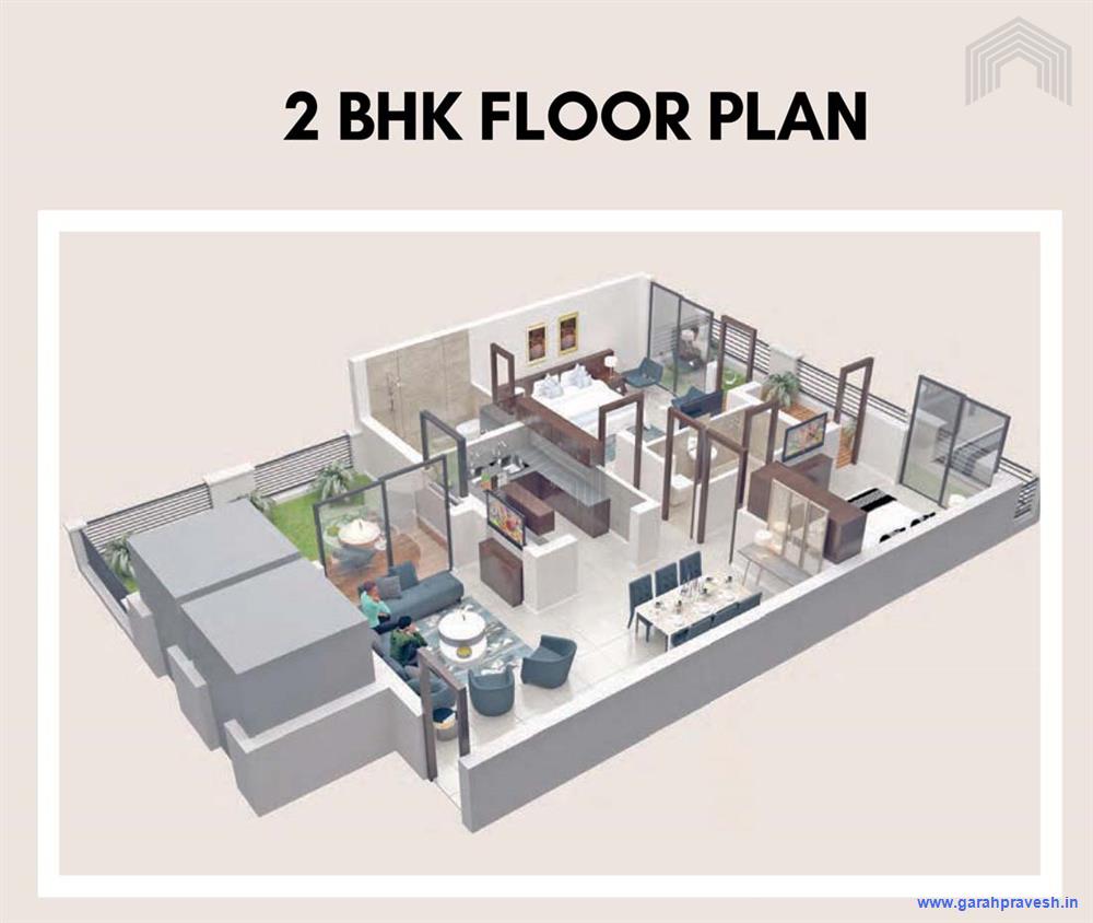 2 BHK Penthouse