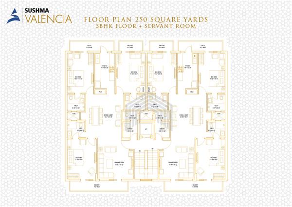 3BHK  Luxury Flats