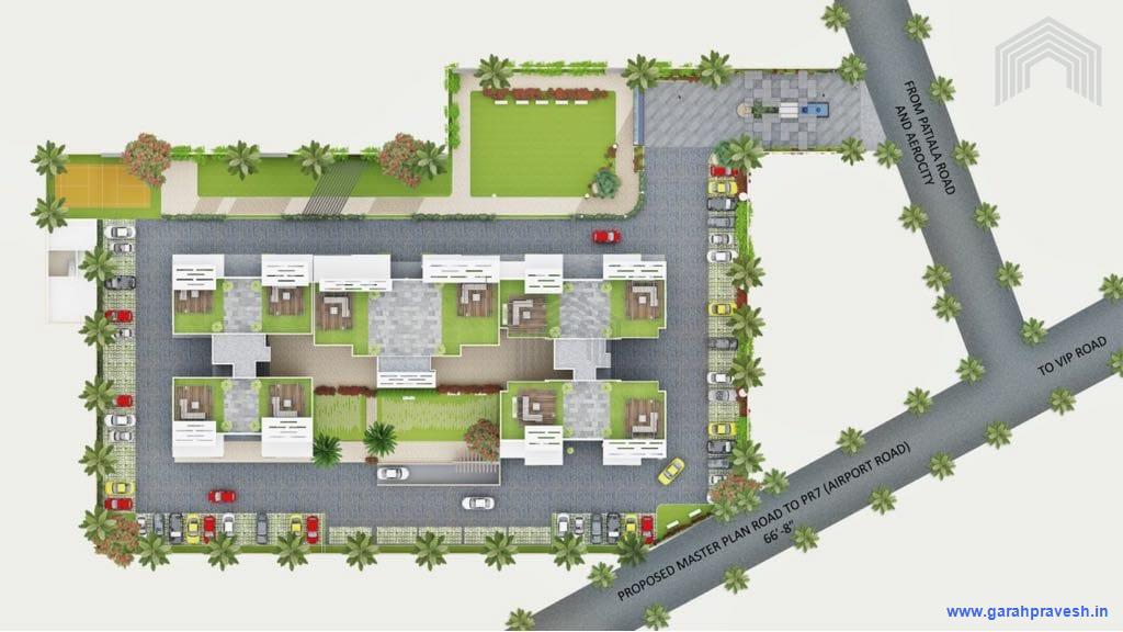 Site Plan Skyline Park