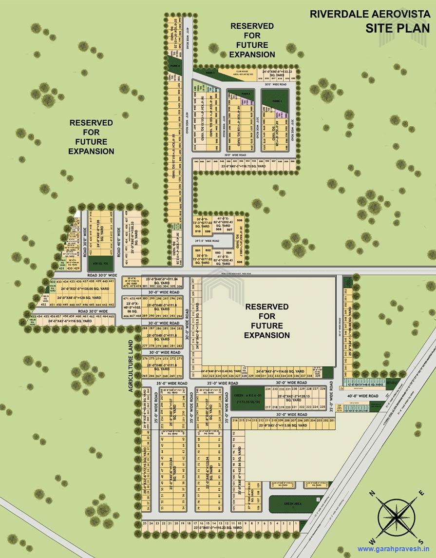 Site Plan Aerovista