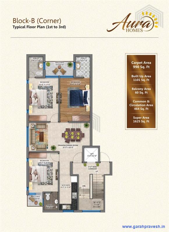 3 BHK Flat