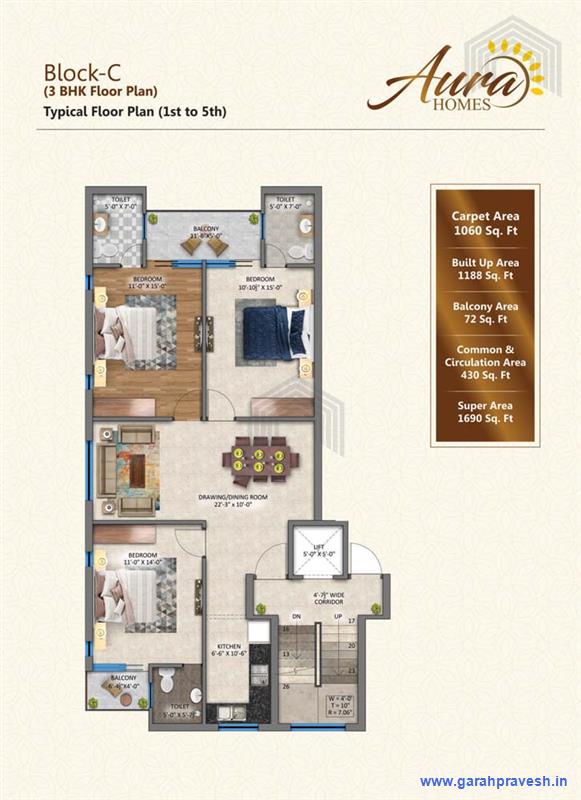 3 BHK Flat