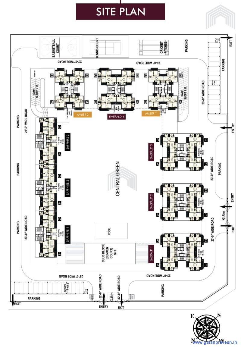 Site Plan The Medallion