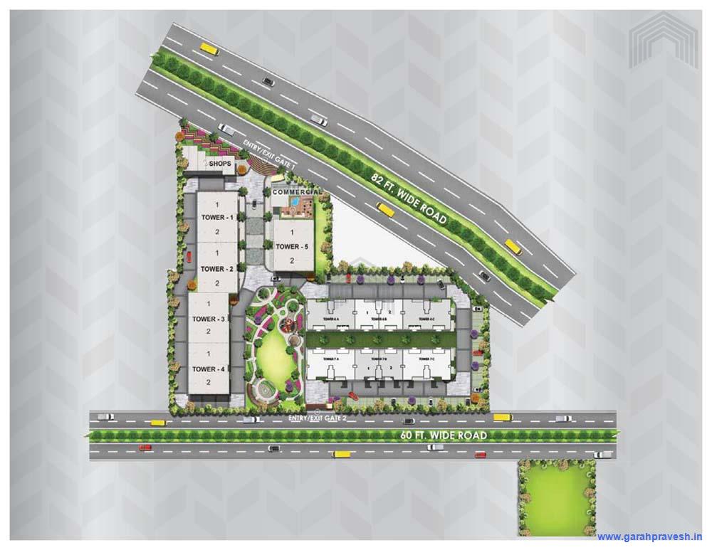 Site Plan Hazelwood Residences