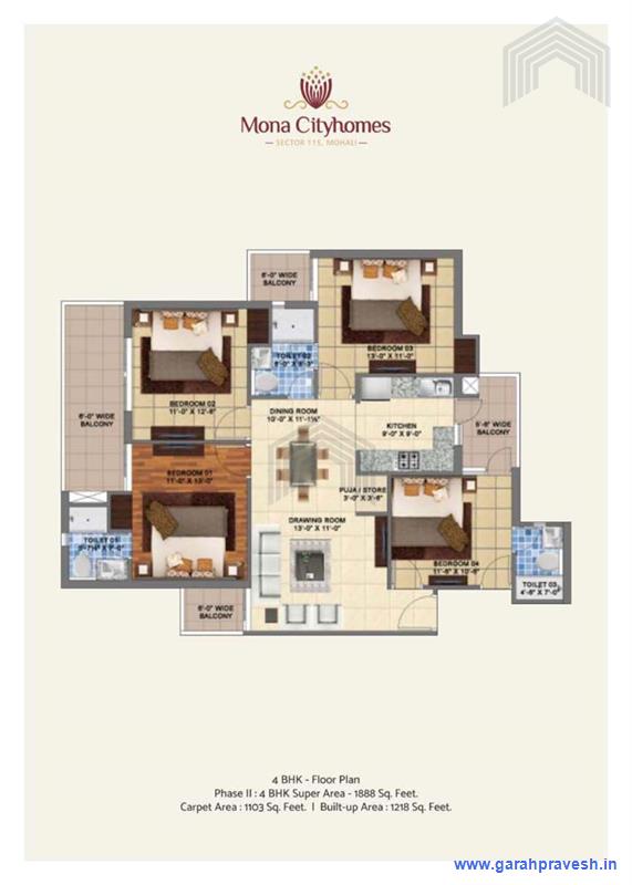 4BHK  Luxury Flats