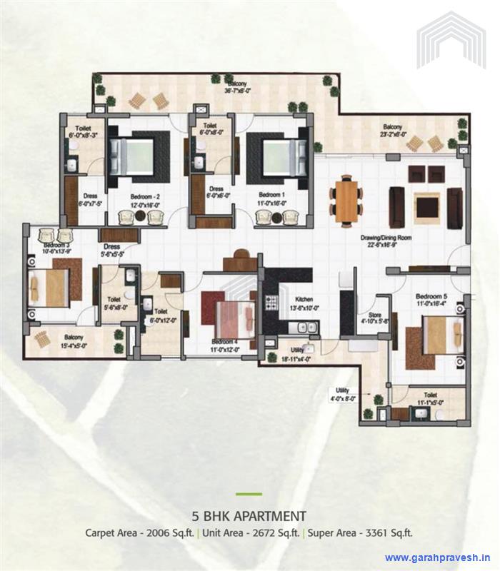 5 BHK Luxury Flats