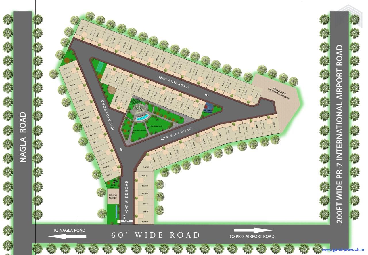 Site Plan Maxxus Elanza