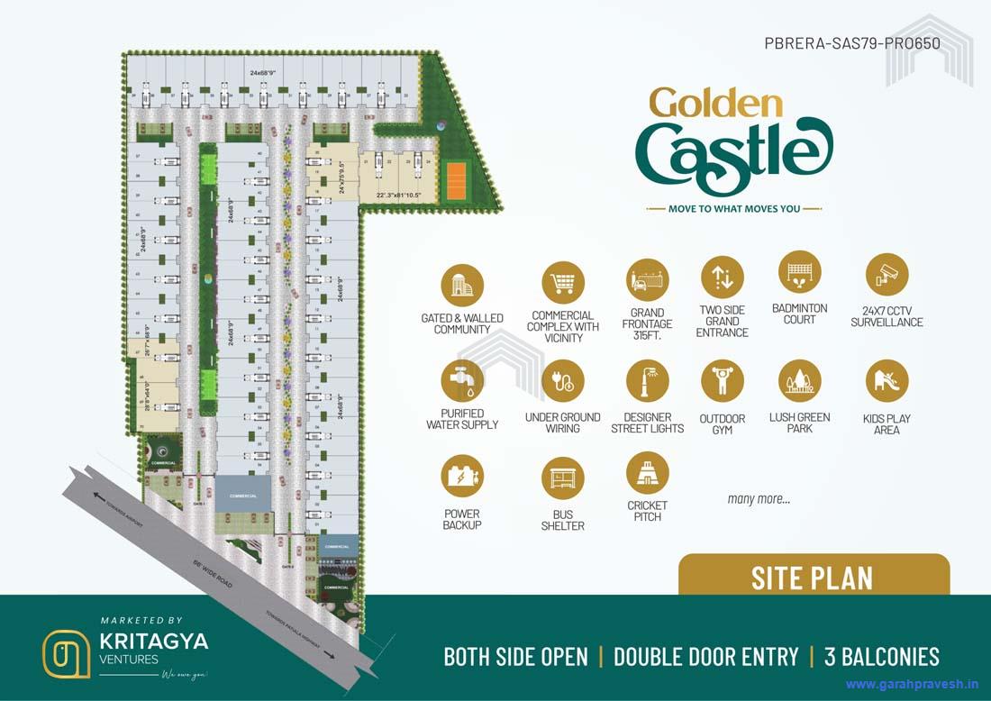 Site Plan Golden Castle