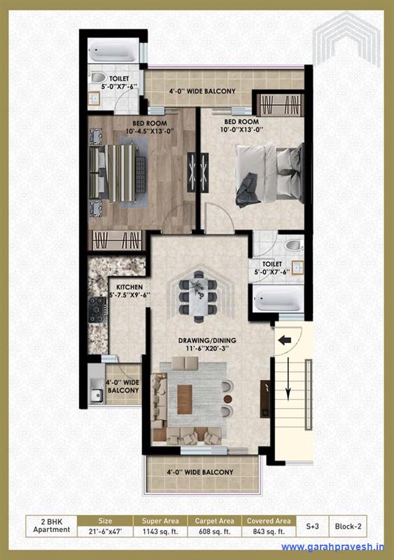 2 BHK Flat