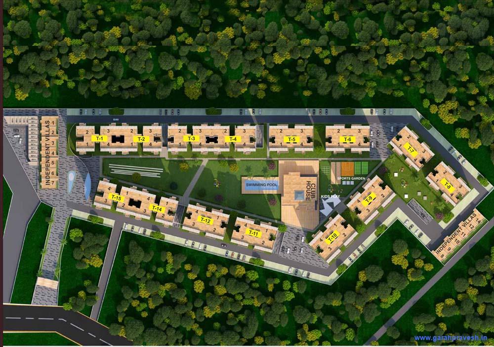 Site Plan Gold Mark