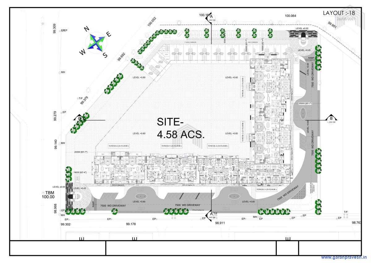 Site Plan Homeland Regalia