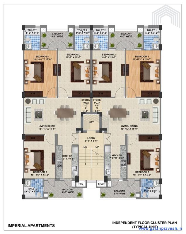 3 BHK Luxury Flat