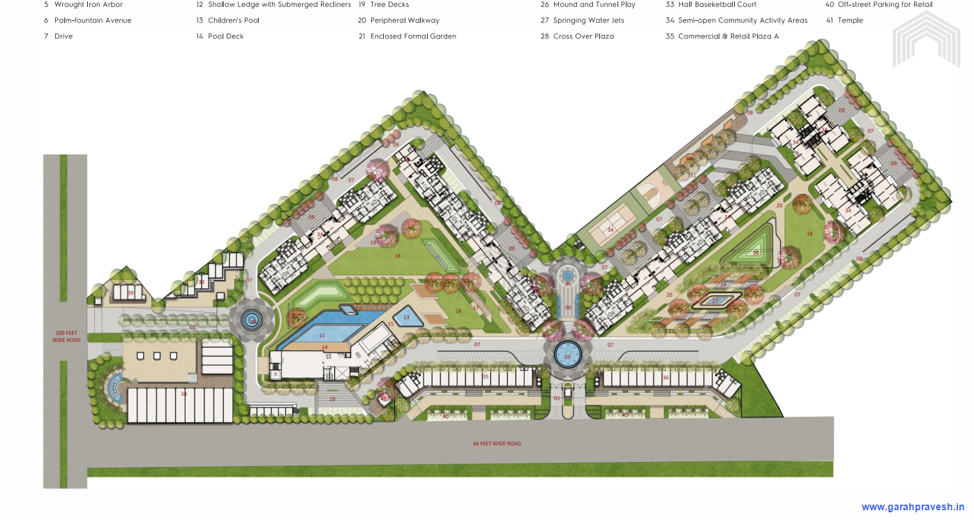 Site Plan Affinity Belgravia